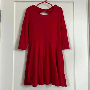 Girls red dress